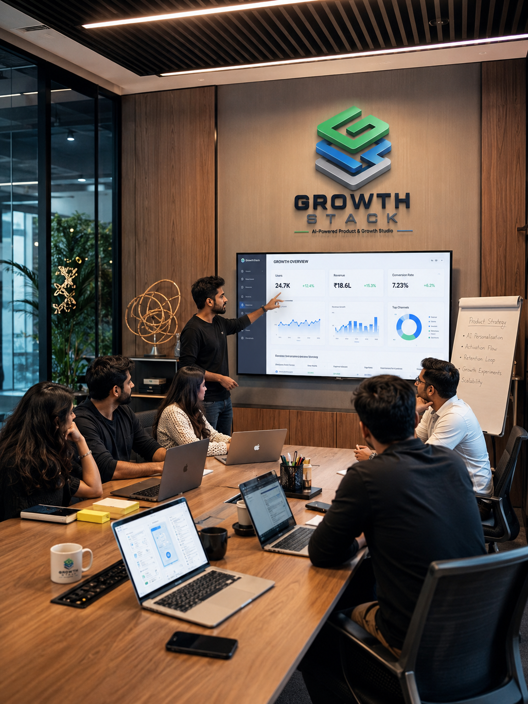 Growth Stack Team at Work